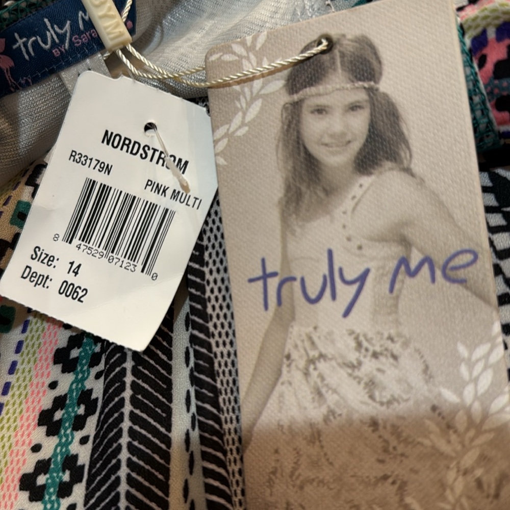 Truly Me by Sara Sara Nordstrom Brand Girls 14 NWT - Picture 6 of 6